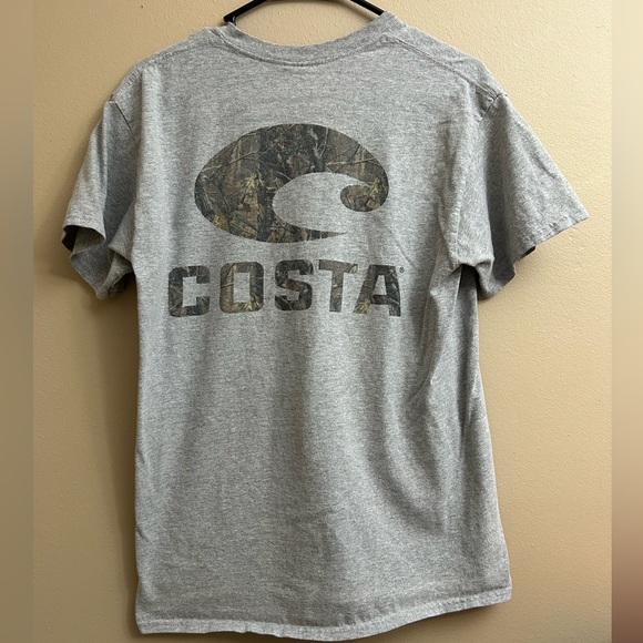 Men’s Costa Short Sleeve Shirt in Grey Size Medium. Average wear, great price! - Picture 2 of 3